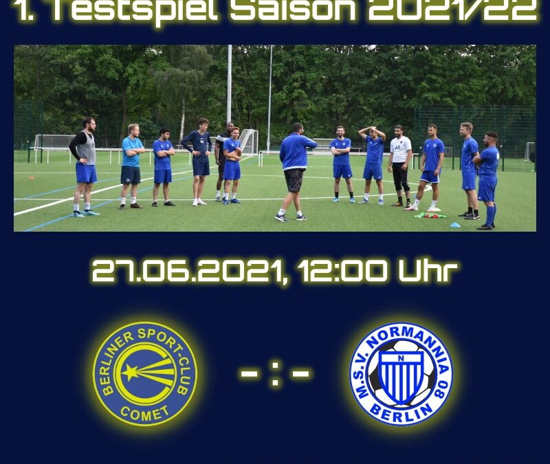 1.Testspiel Saison 2021/22(Ergebnis)